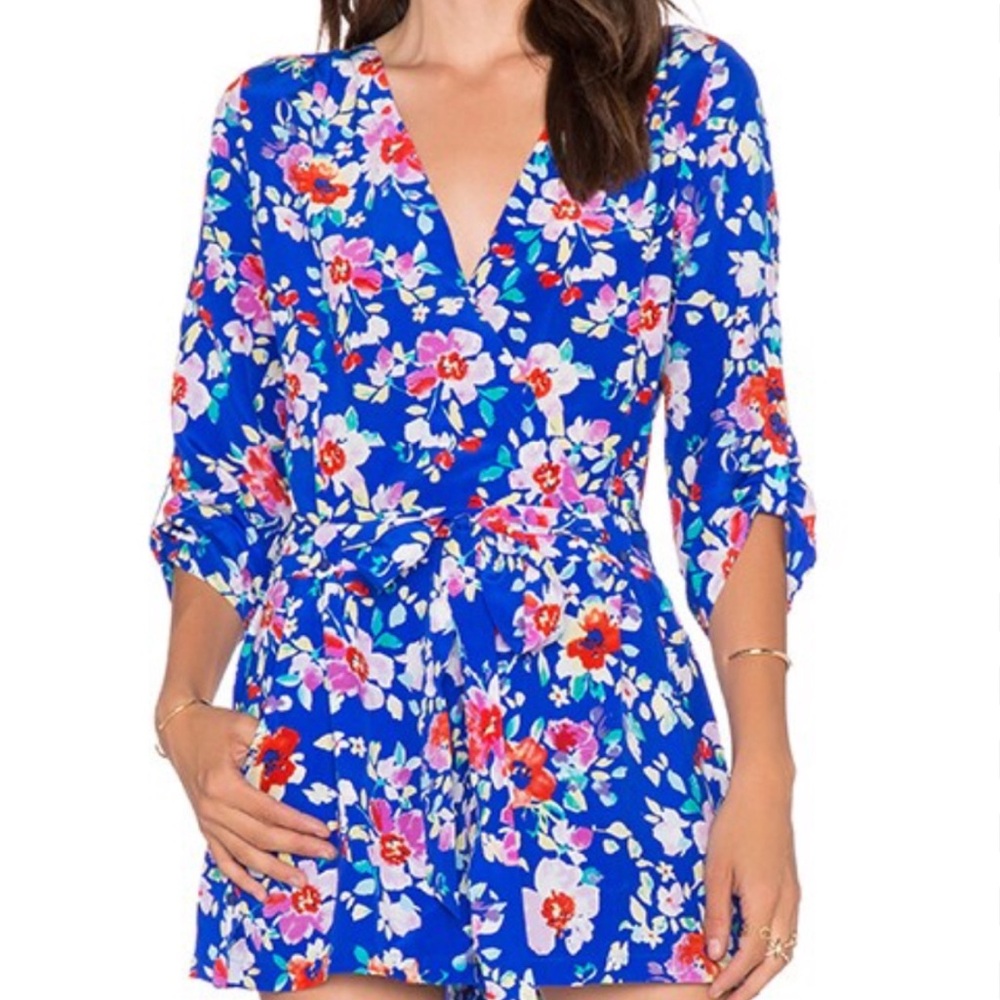 Yumi Kim Blue and White V-Neck Sundress